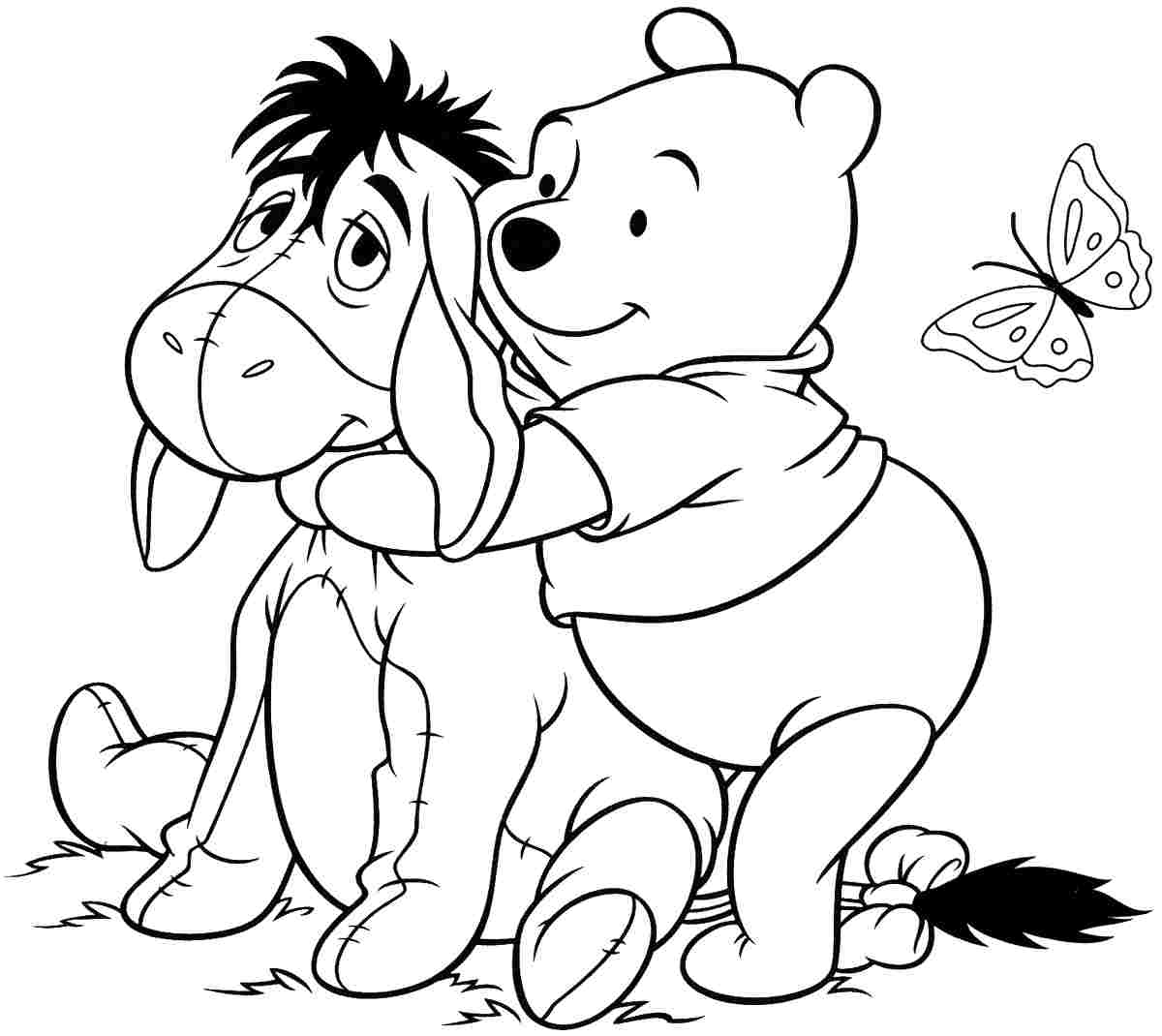 Eeyore Coloring Pages At GetDrawings Free Download
