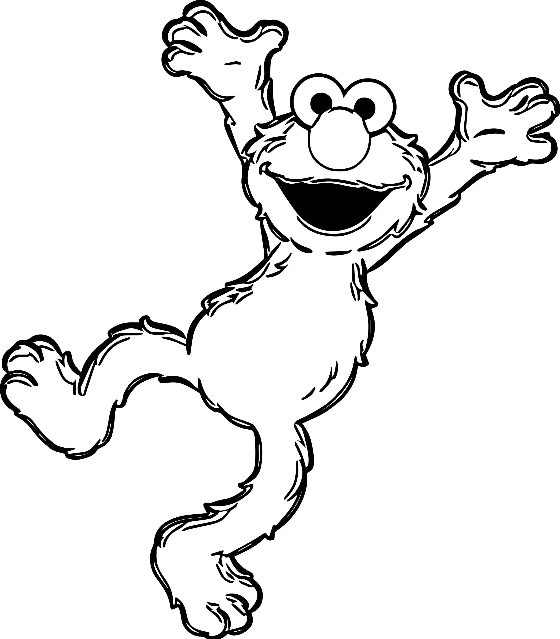 Elmo Coloring Pages Sesame Street Coloring Pages Dog Coloring Page