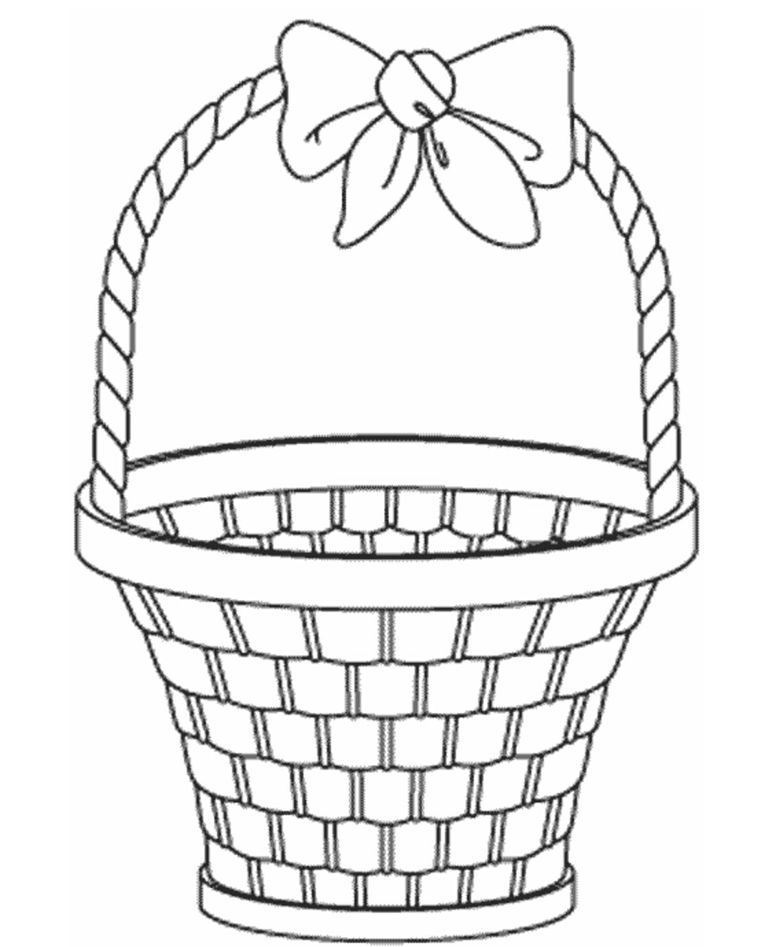 Easter Basket Coloring Pages