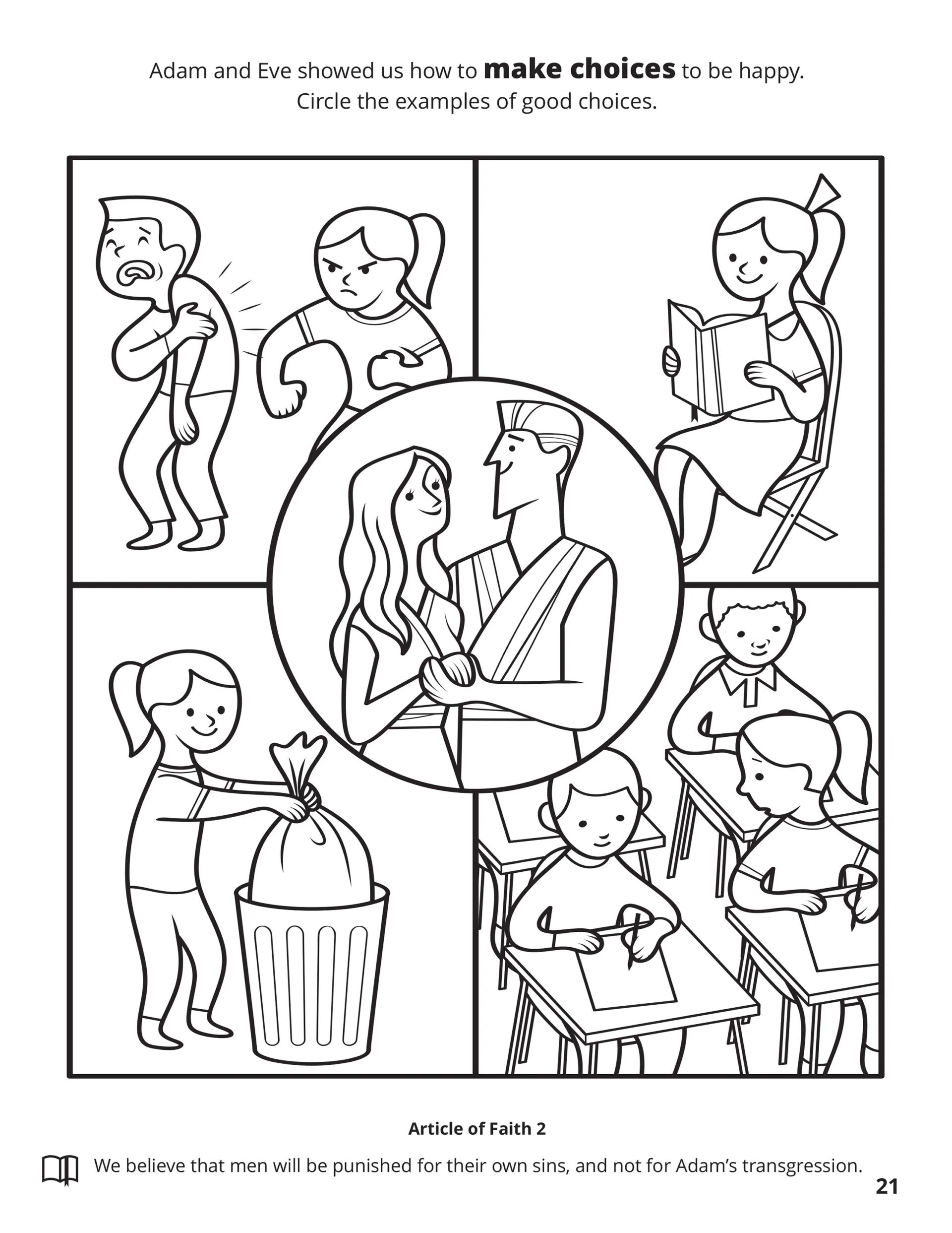 Enoch In The Bible Coloring Pages