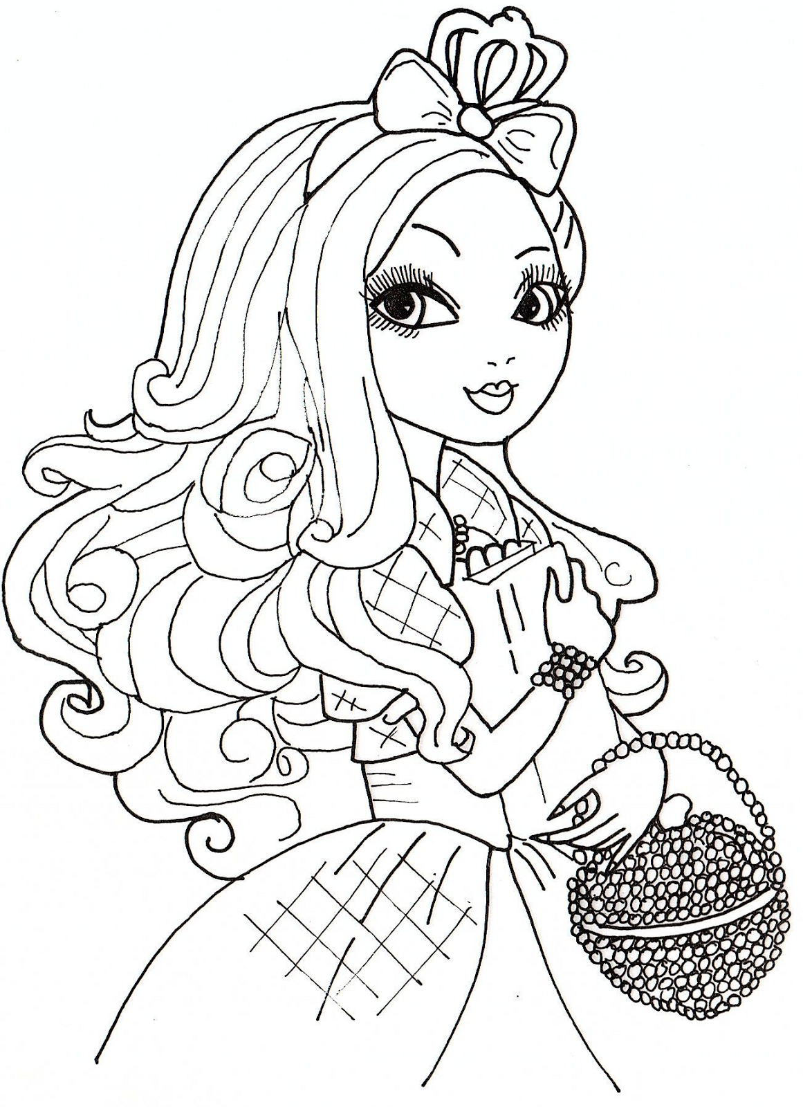 Ever After High Coloring Page