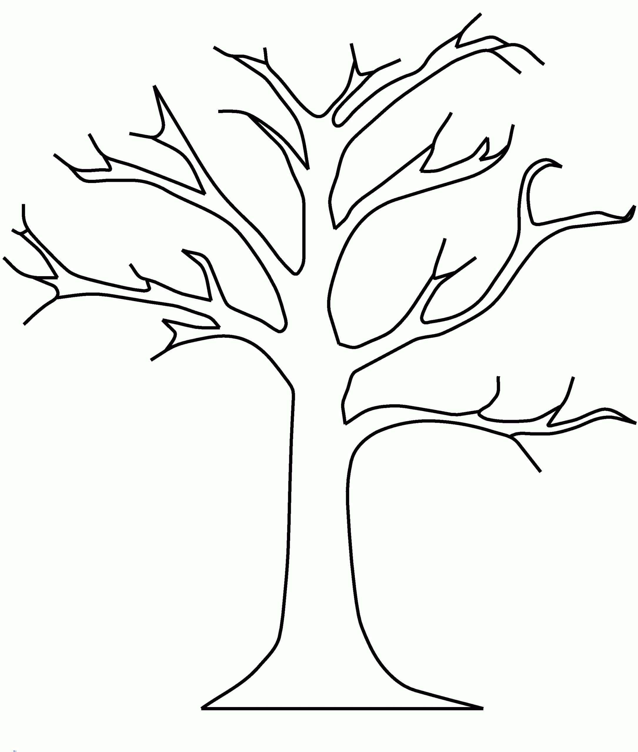 Fall Tree Coloring Pages For Kids And For Adults Coloring Home