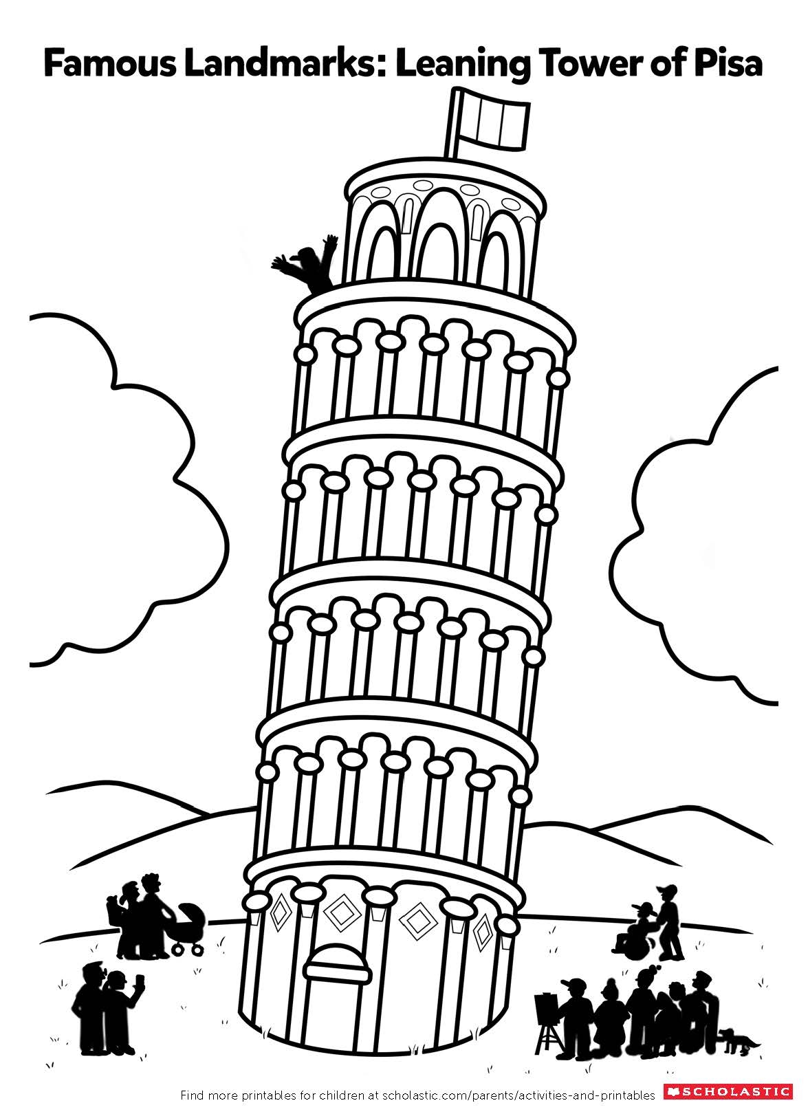 Landmark Coloring Pages