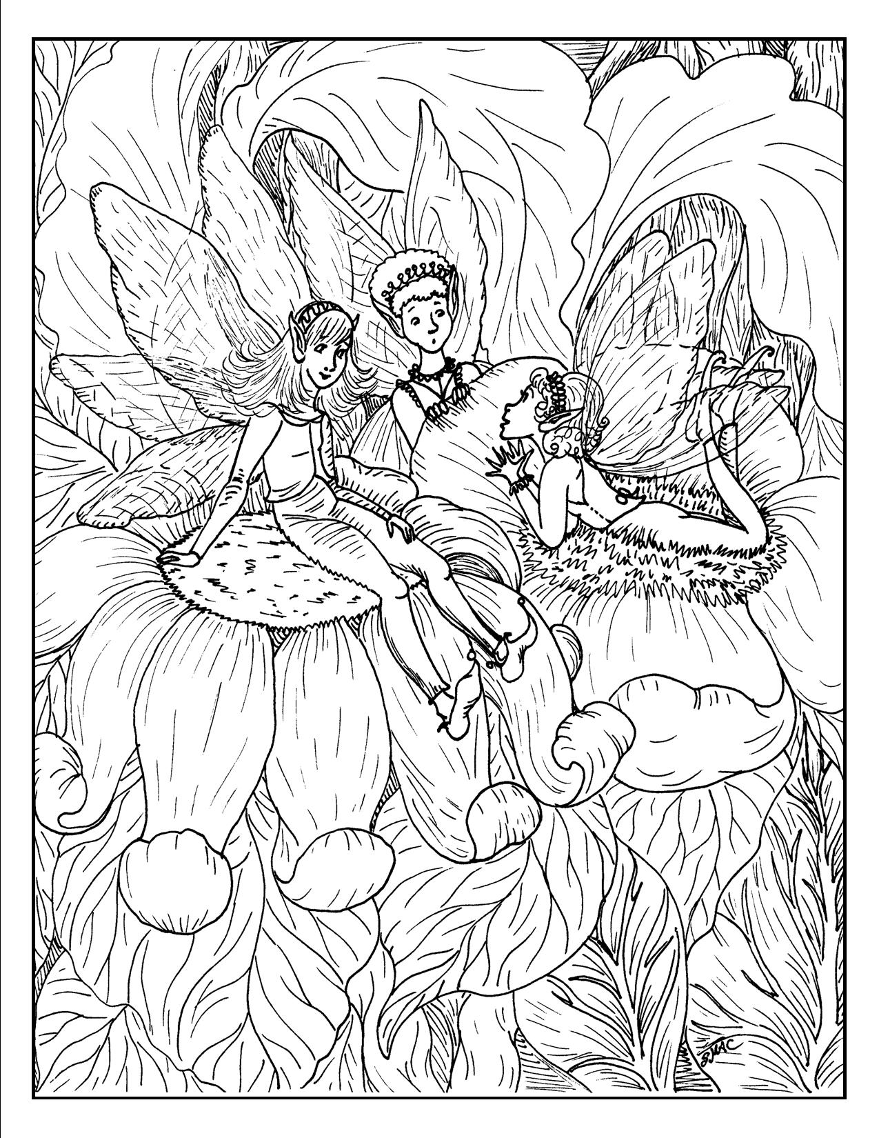 Fantasy Coloring Pages To Download And Print For Free
