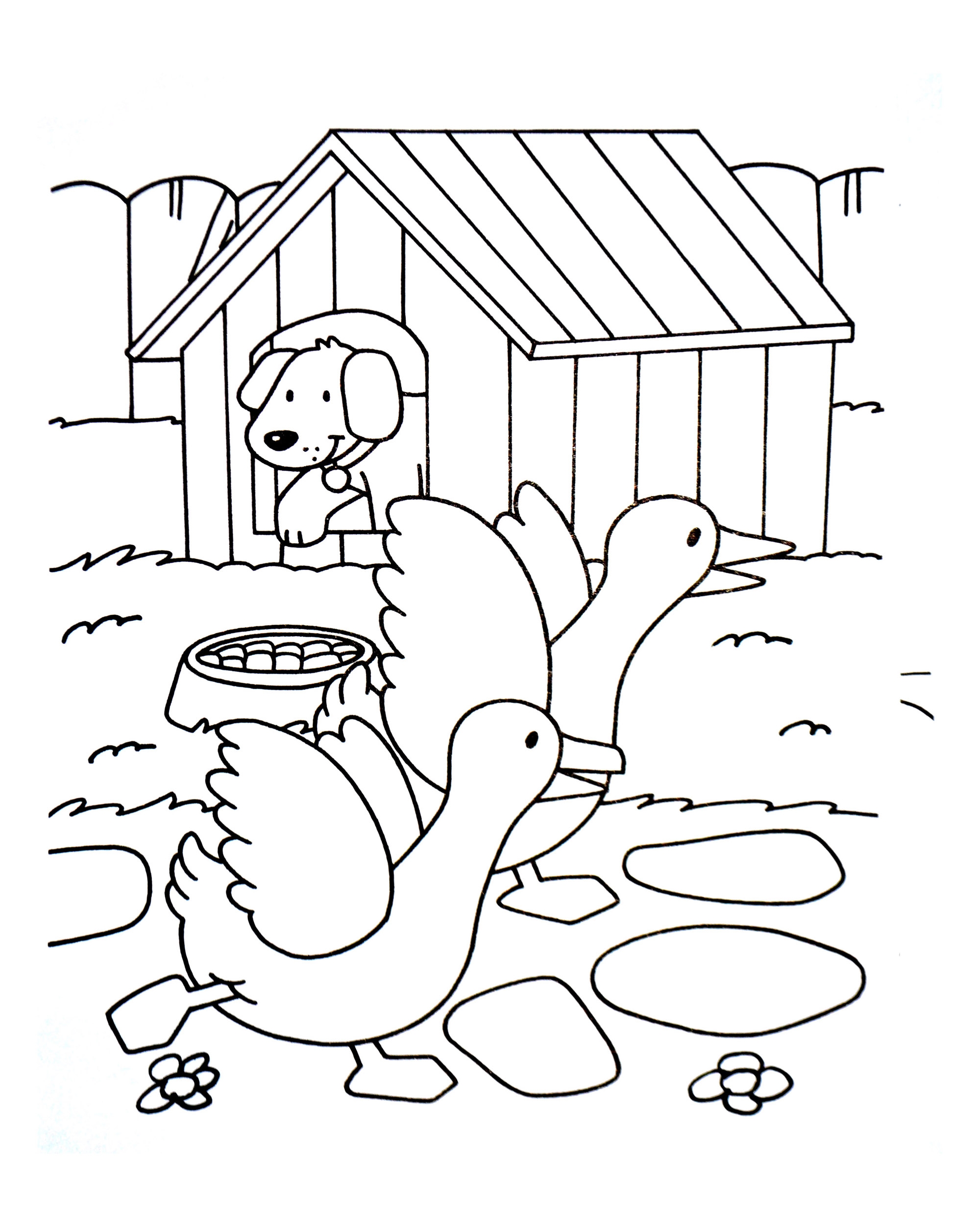 Farm Coloring For Kids Farm Coloring Pages For Kids