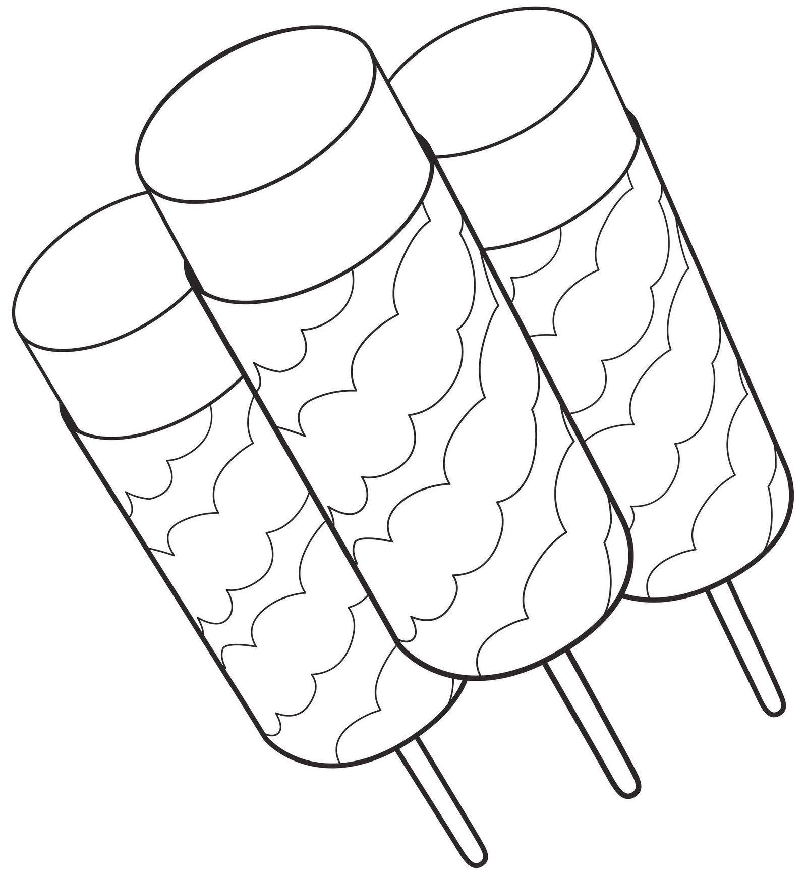 Favorite Popsicle Coloring Pages For Your Little One Coloring Pages