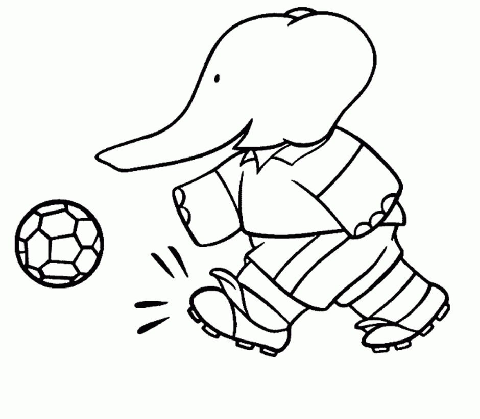 Field Day Coloring Page Free Printable