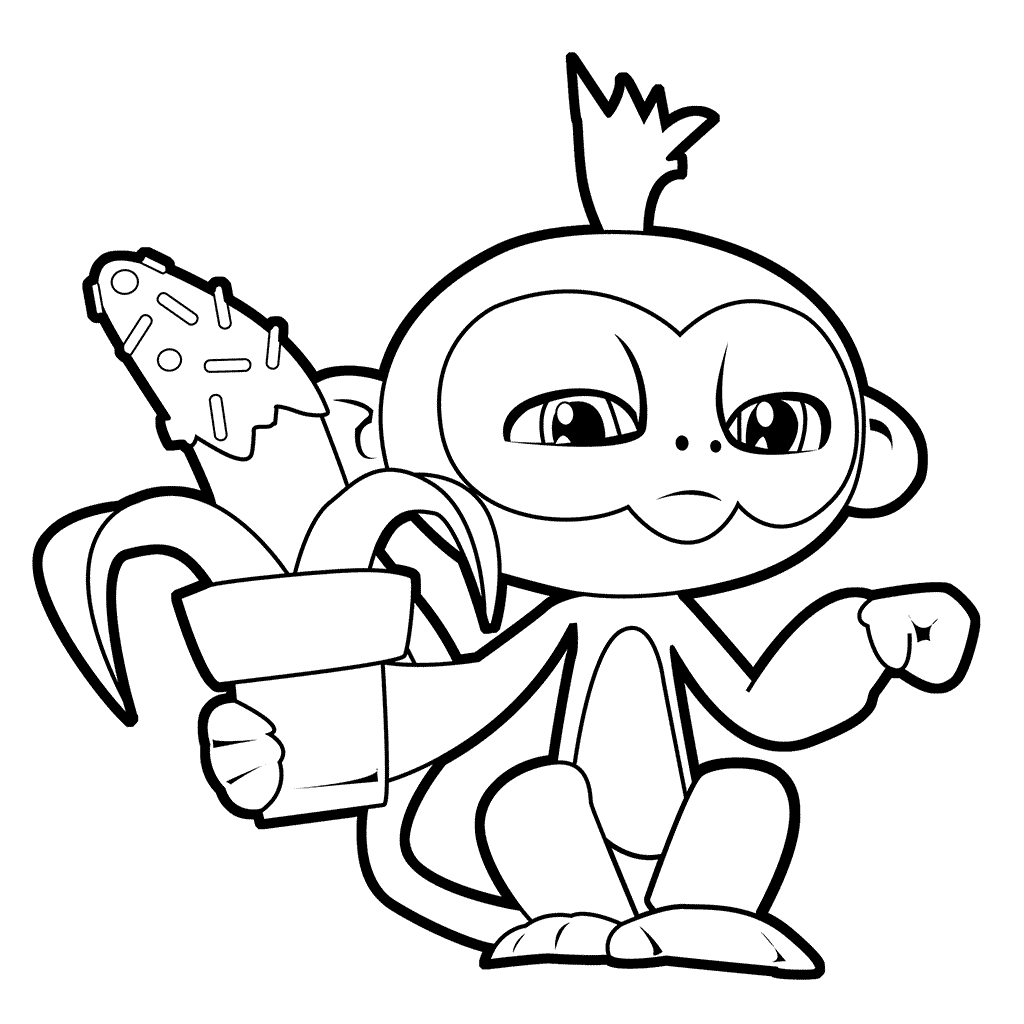Fingerling Coloring Pages