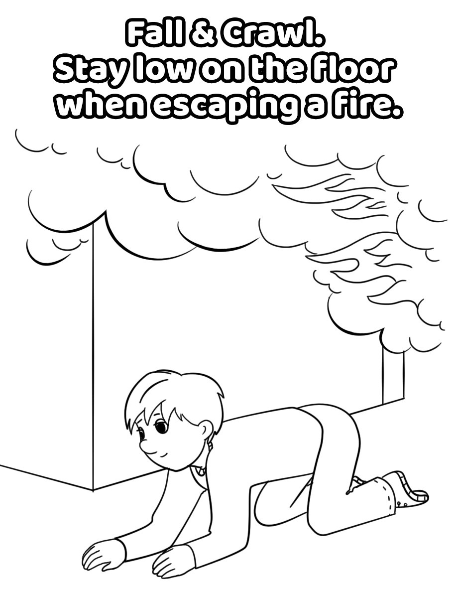 Fire Safety Coloring Pages For Preschool A Preschool Fire Safety Theme That Includes Preschool