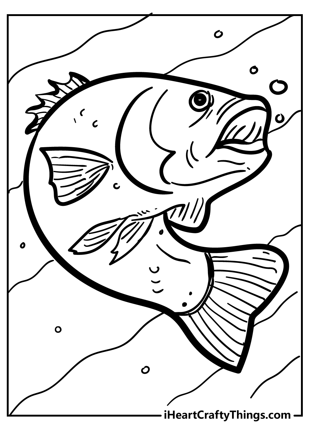 Fish Theme Coloring Pages