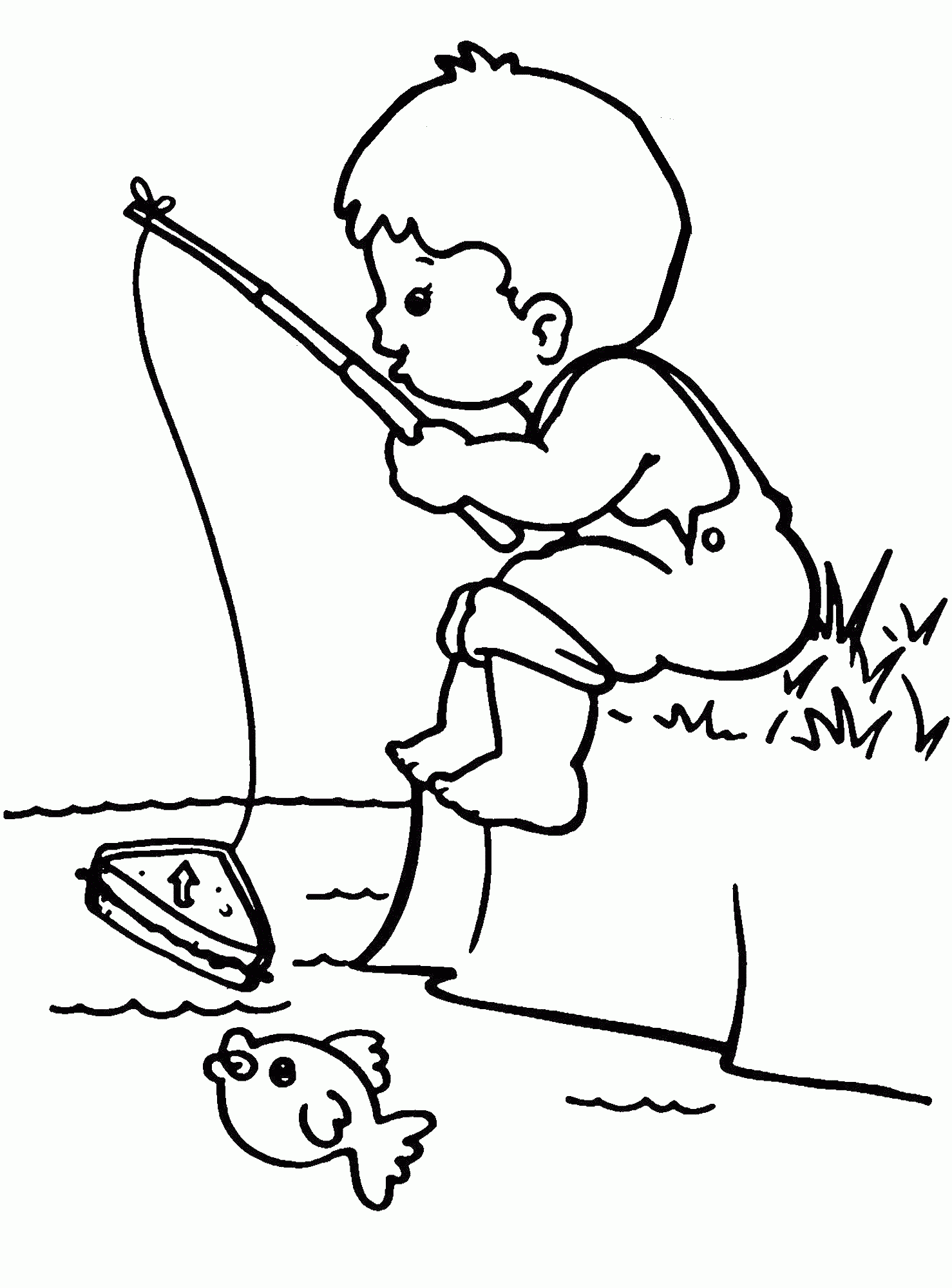 Fishing Coloring Pages Best Coloring Pages For Kids