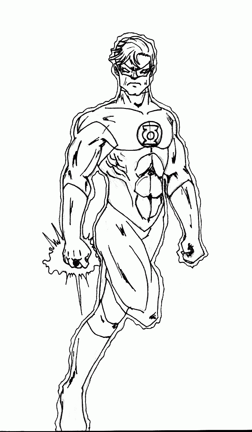 Flash Coloring Pages Printable Coloring Home
