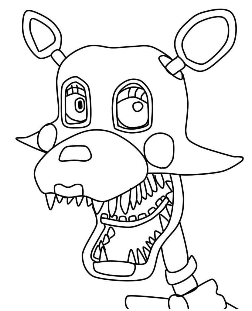 FNAF Coloring Pages Free Printable Coloring Pages For Kids