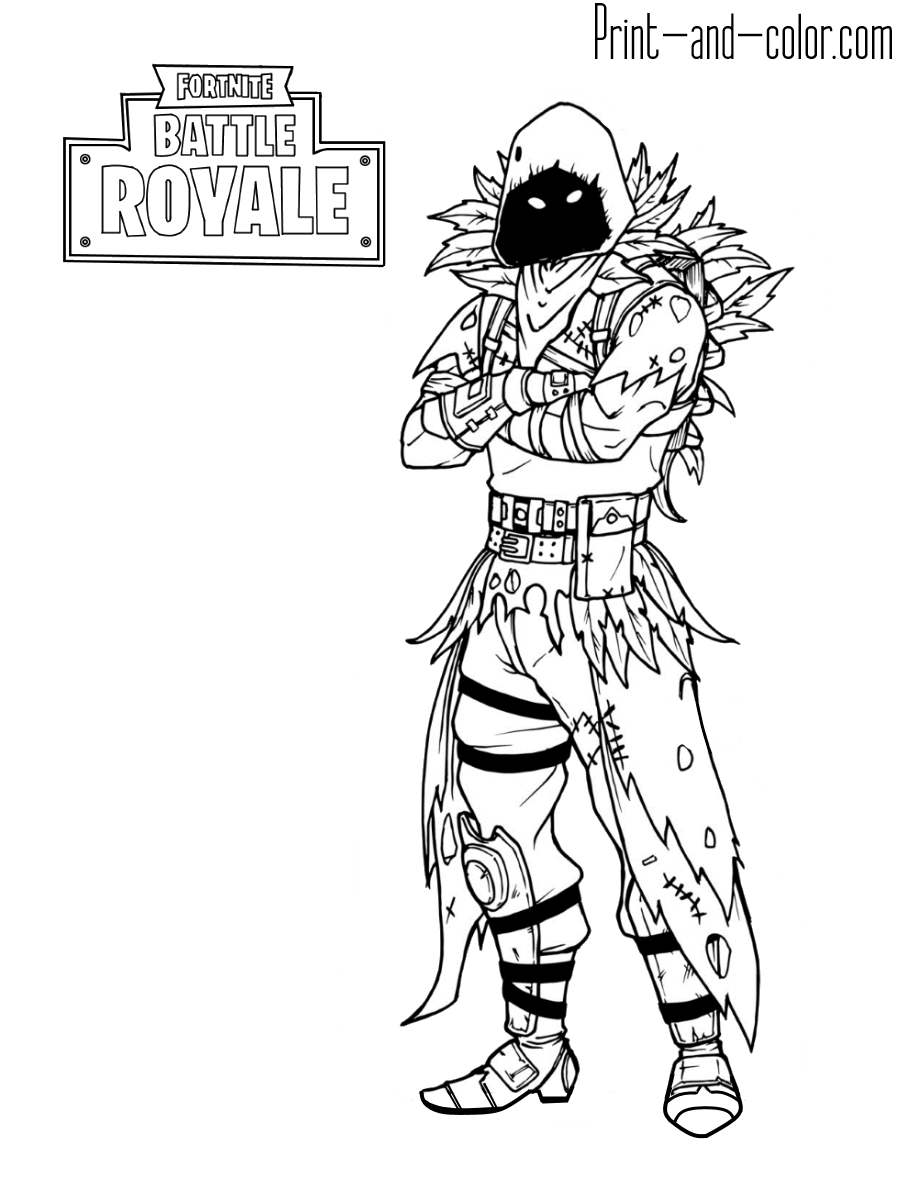 Fortnite Skins Coloring Pages