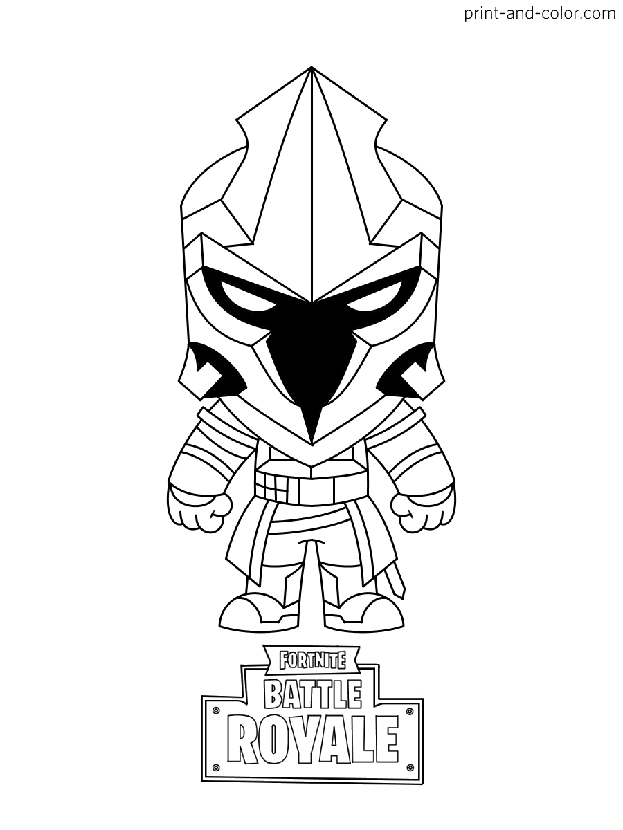 Fortnite Coloring Pages Print And Color