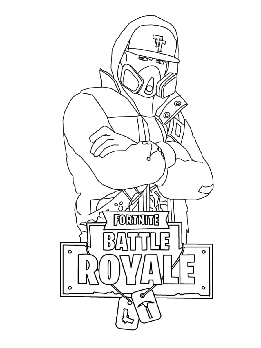 Fortnite Coloring Pages