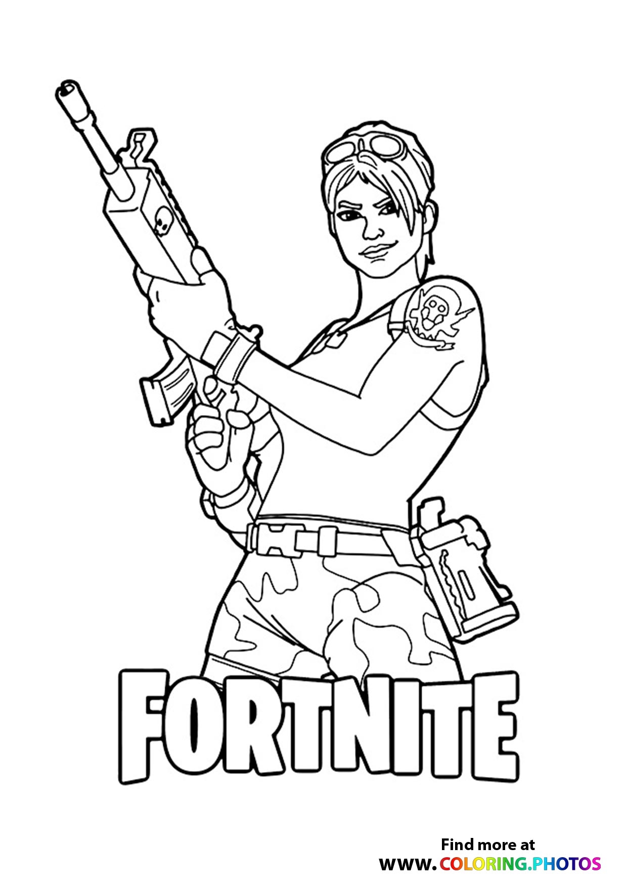 Coloring Pages Fortnite