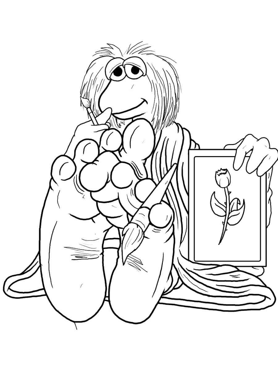 Fraggle Rock 11 Coloring Page