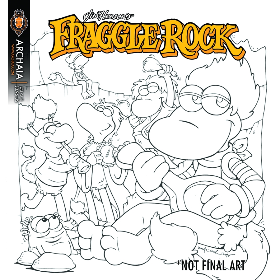 Fraggle Rock Coloring Pages