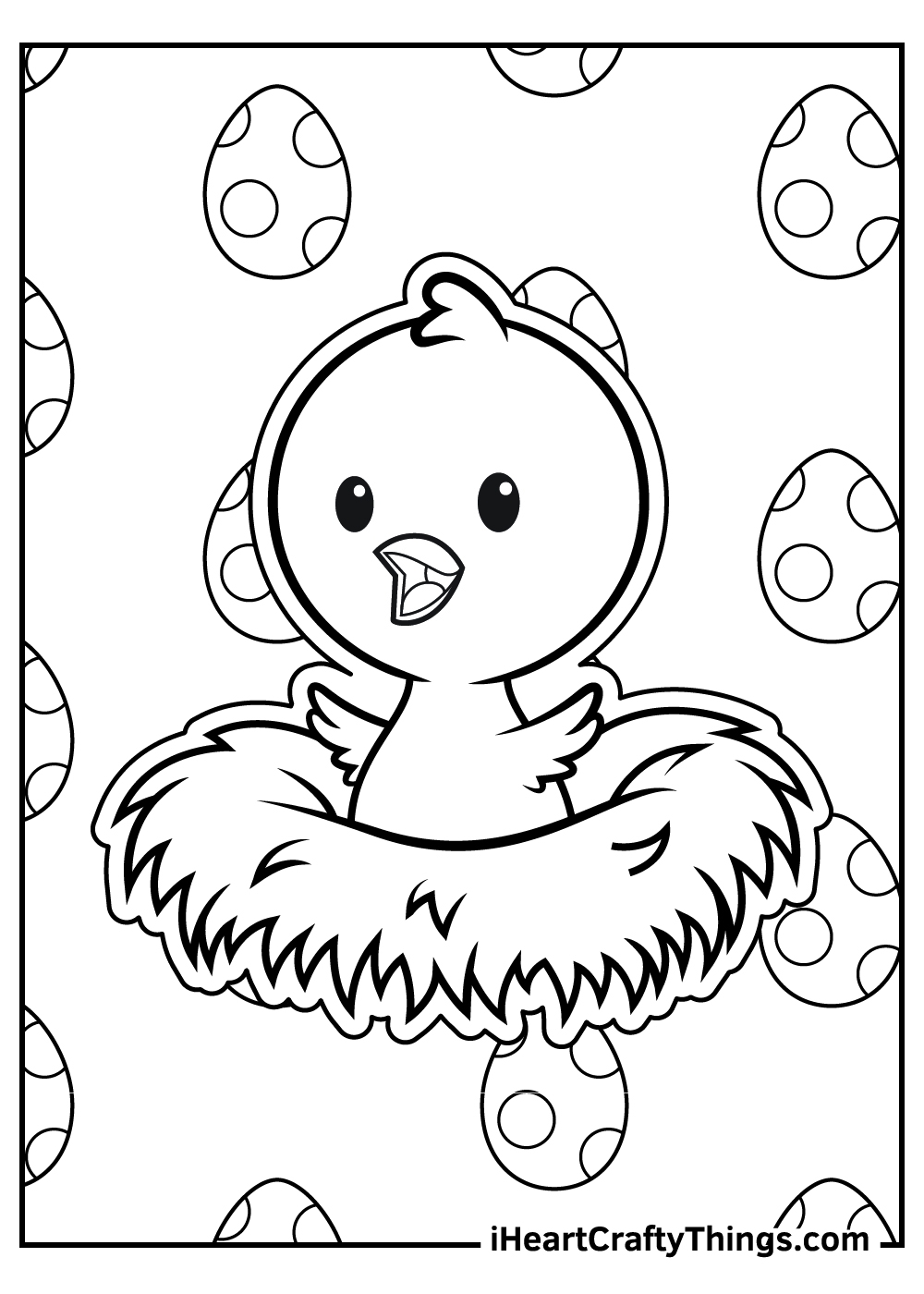 Free Baby Animal Coloring Pages