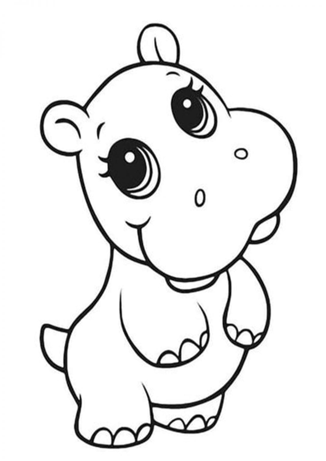 Baby Animals Printable Coloring Pages