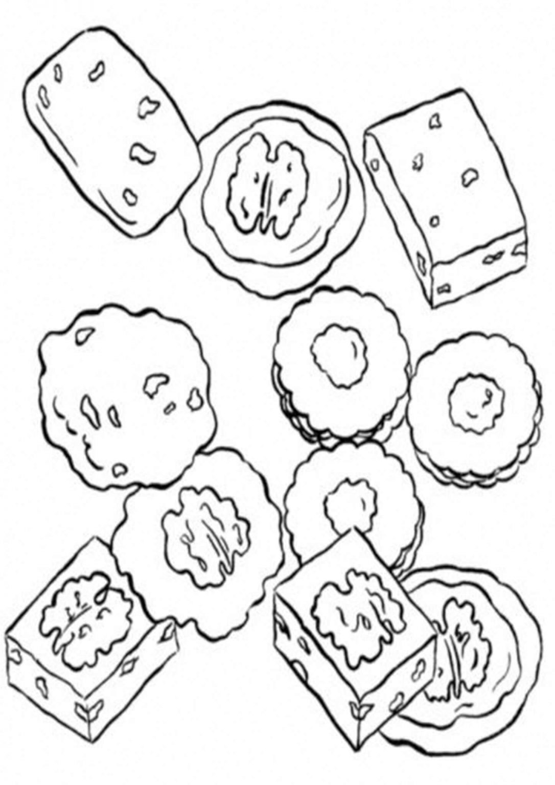 Free Easy To Print Cookie Coloring Pages Tulamama