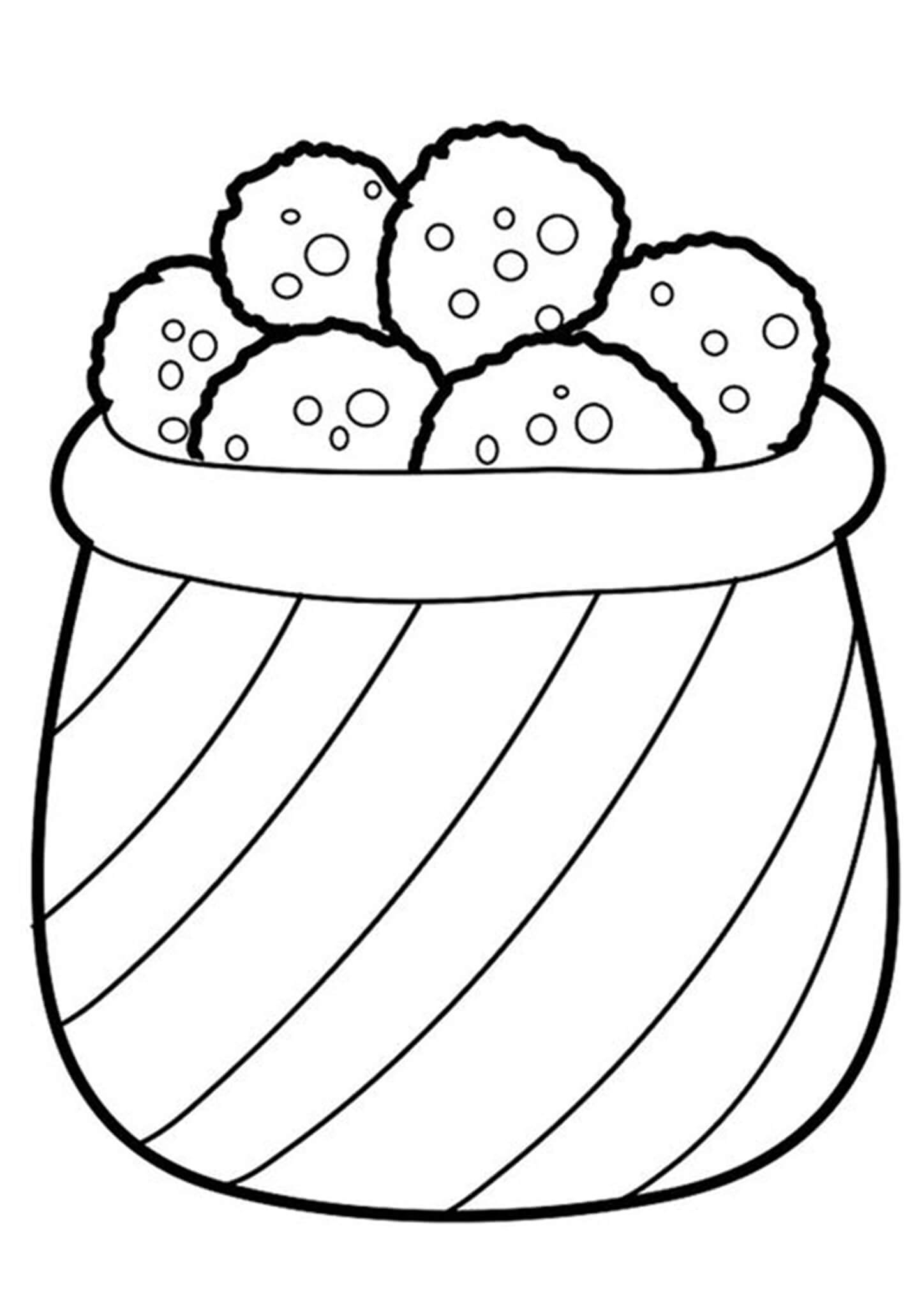 Free Easy To Print Cookie Coloring Pages Tulamama