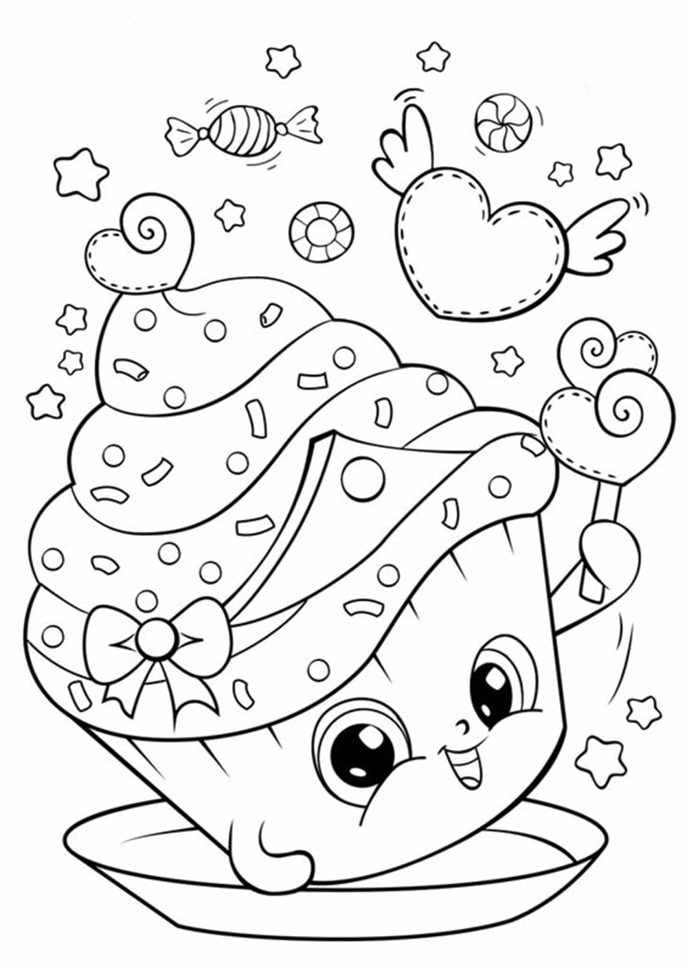 Free Easy To Print Cute Coloring Pages Free Kids Coloring Pages Coloring Pages Cute