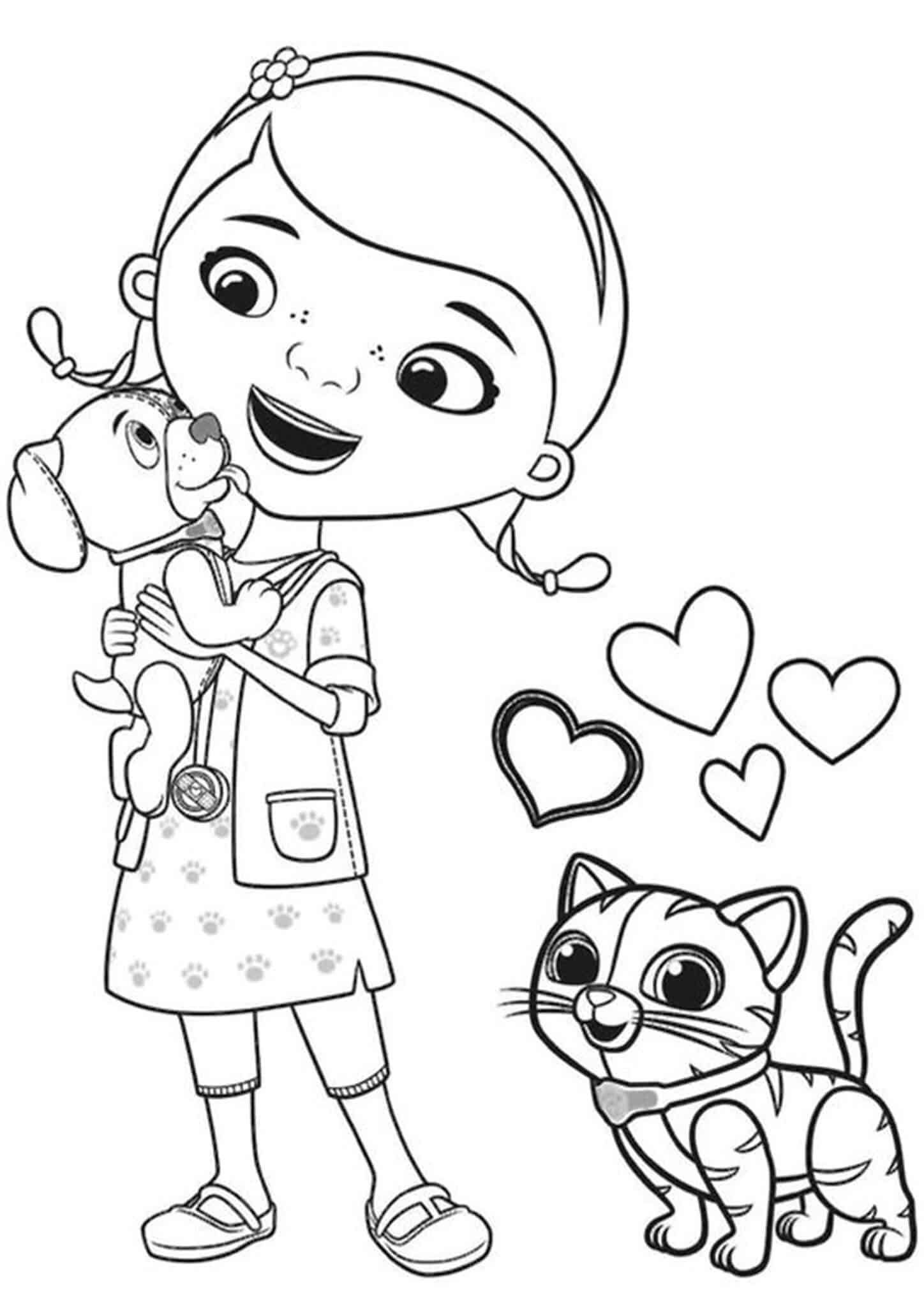 Free Easy To Print Doc McStuffins Coloring Pages Doc Mcstuffins Coloring Pages Disney