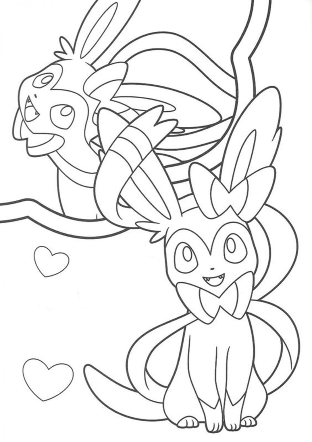 Free Easy To Print Eevee Coloring Pages Tulamama