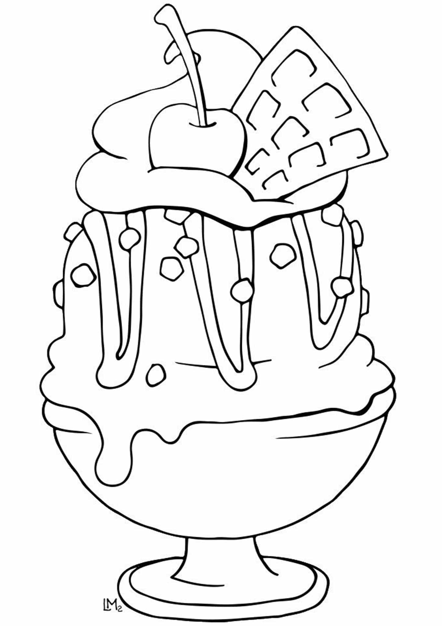 Free Easy To Print Ice Cream Coloring Pages Tulamama