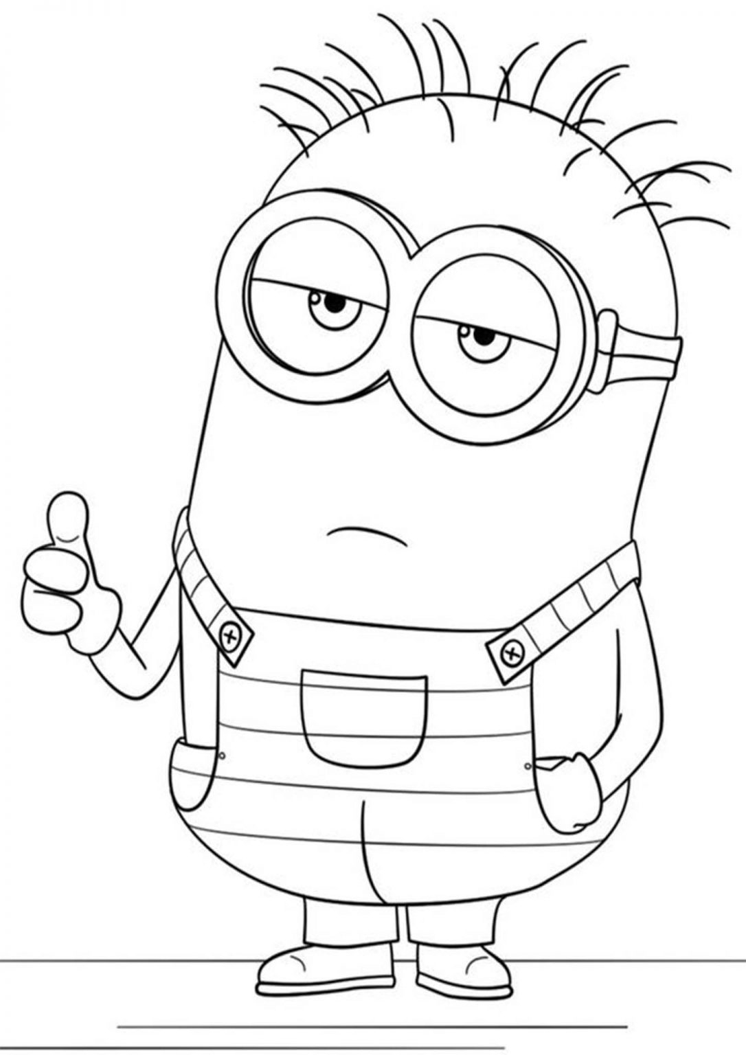 Free Easy To Print Minions Coloring Pages Tulamama