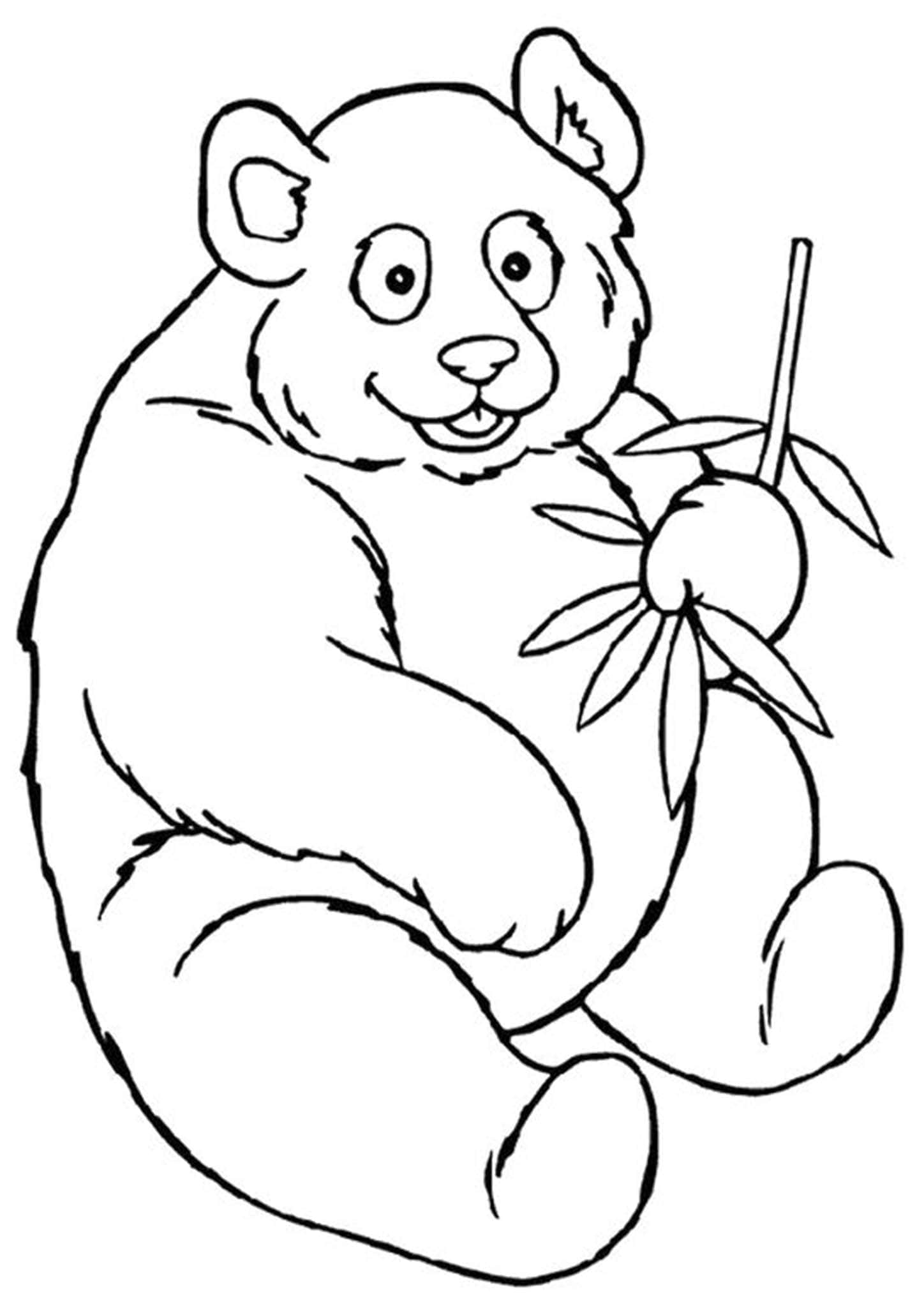 Free Easy To Print Panda Coloring Pages Tulamama