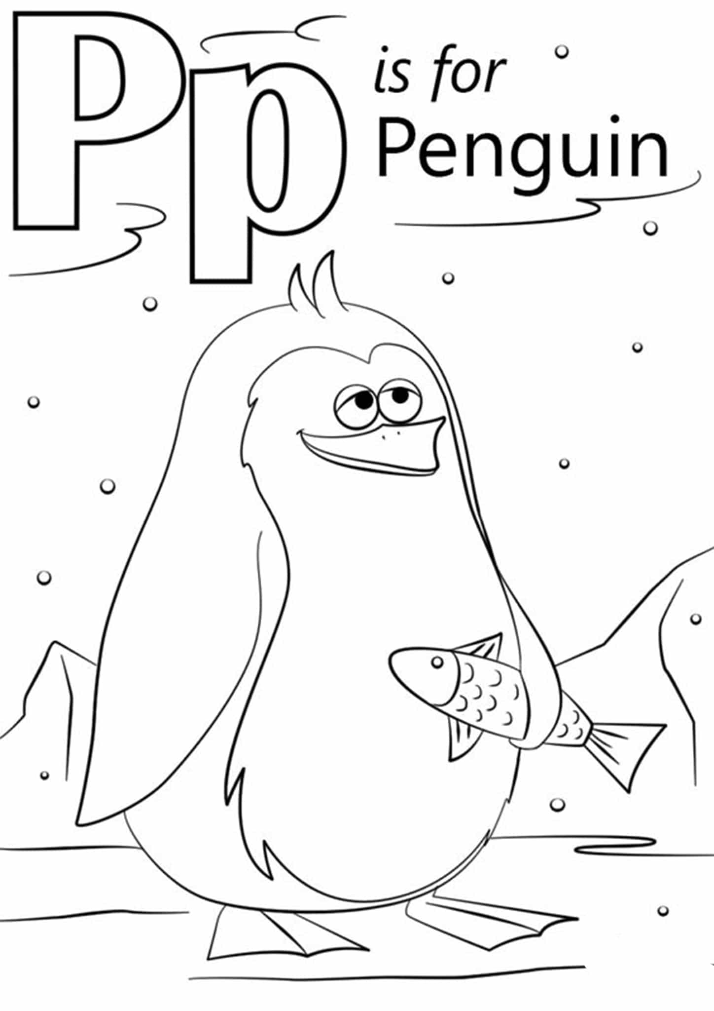 Free Easy To Print Penguin Coloring Pages Tulamama