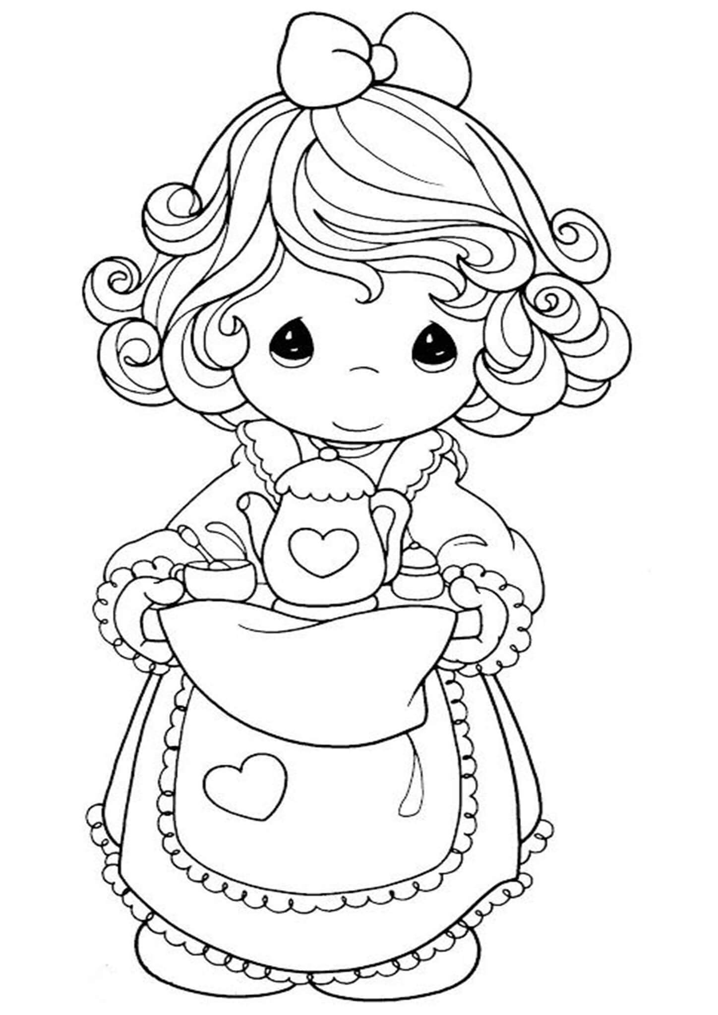 Precious Moments Coloring Pages