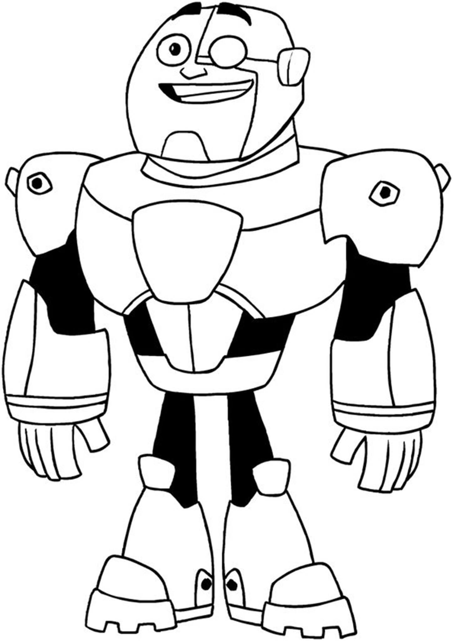 Teen Titans Go Coloring Pages