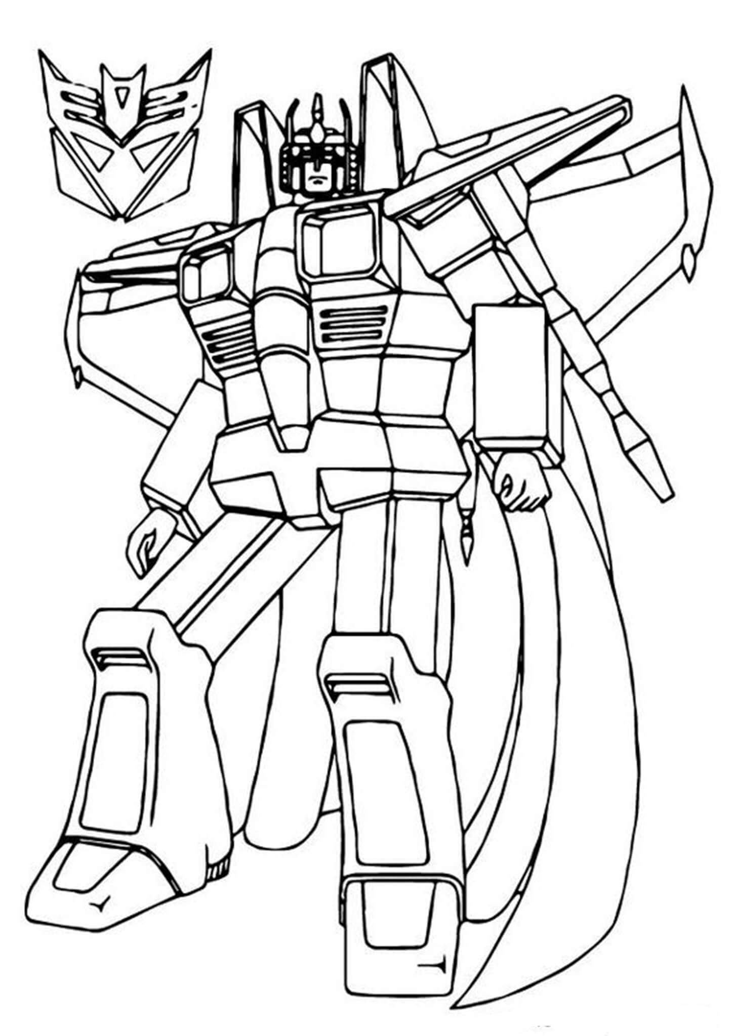 Transformer Coloring Pages