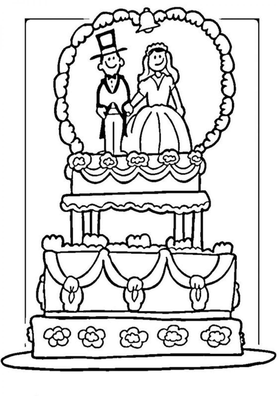 Free Easy To Print Wedding Coloring Pages Tulamama