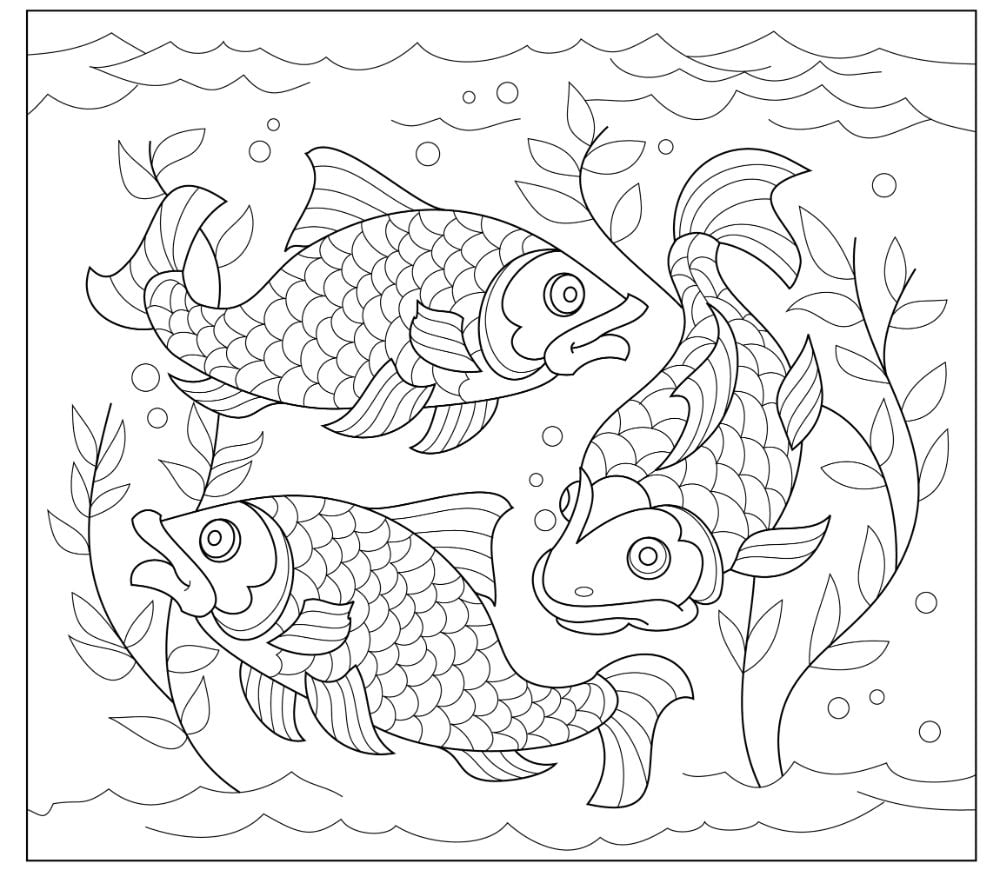 Fish Coloring Pages