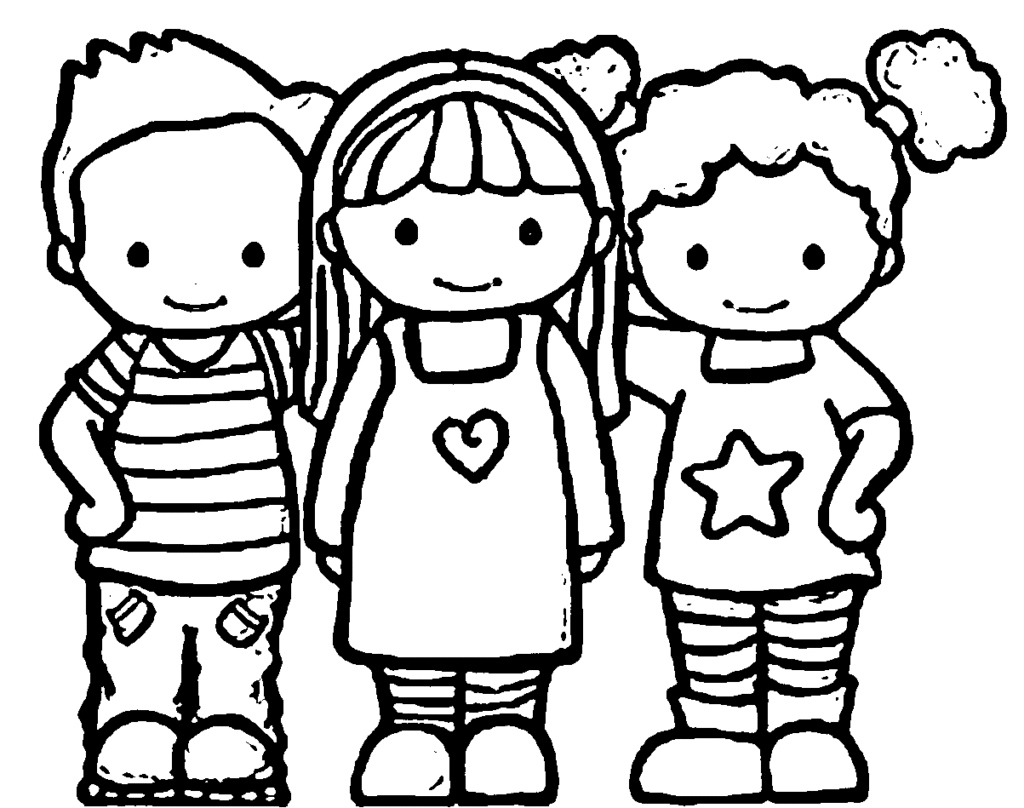 Free Friendship Coloring Pages At GetColorings Free Printable Colorings Pages To Print And