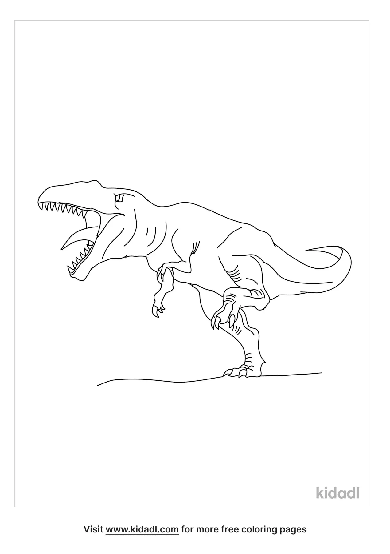 Free Giganotosaurus Coloring Page Coloring Page Printables Kidadl