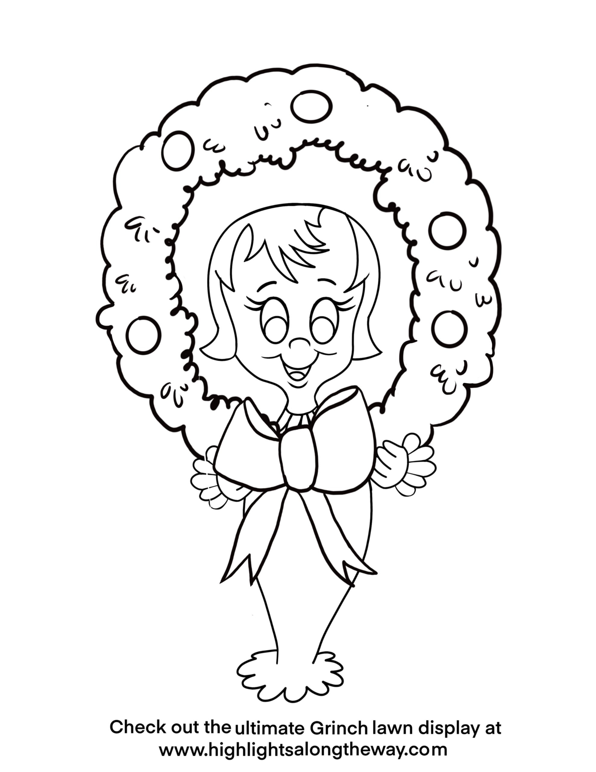 Cindy Lou Who Coloring Pages