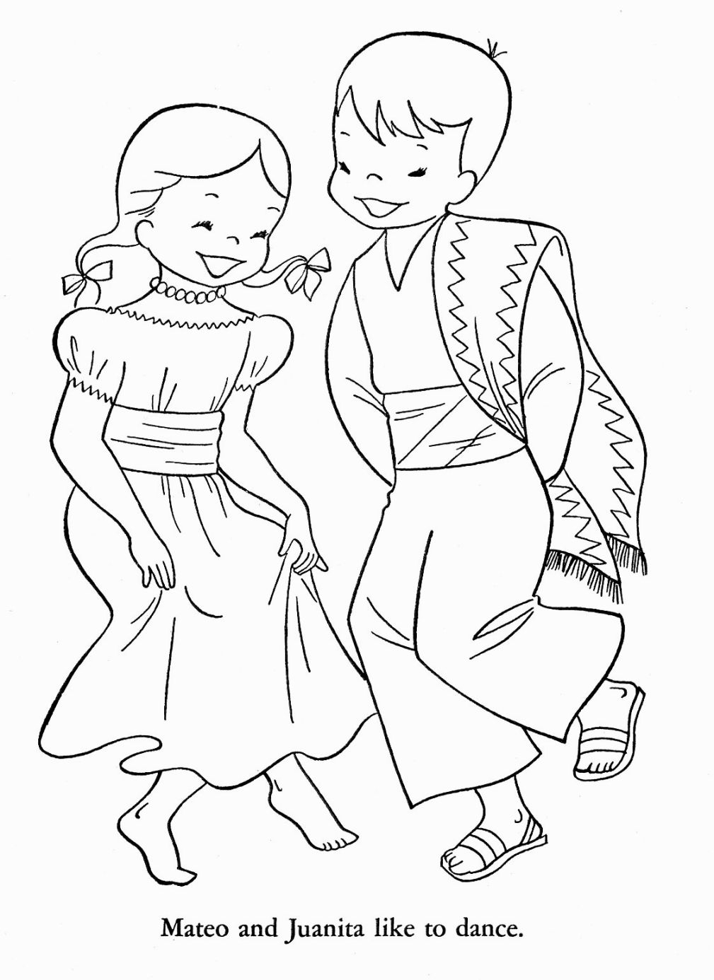 Free Las Posadas Coloring Pages Download Free Las Posadas Coloring Pages Png Images Free