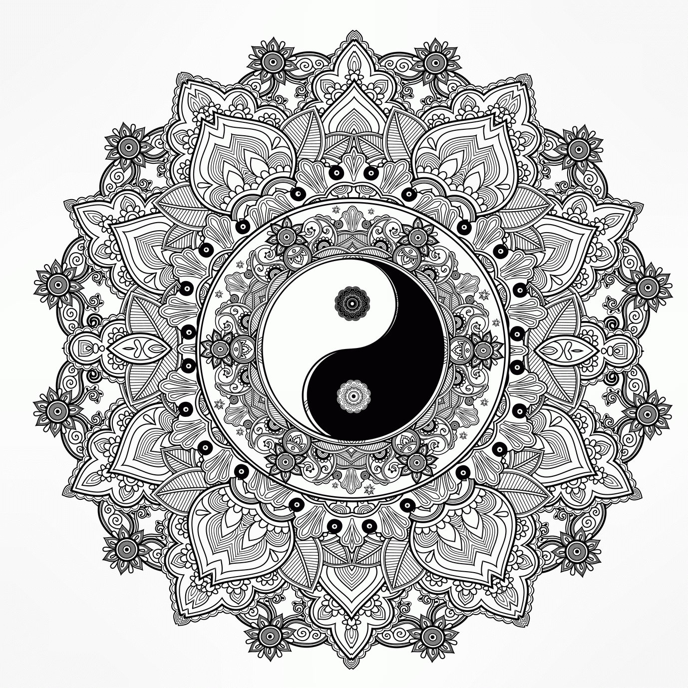 Free Mandala Coloring Pages For Adults Coloring Home
