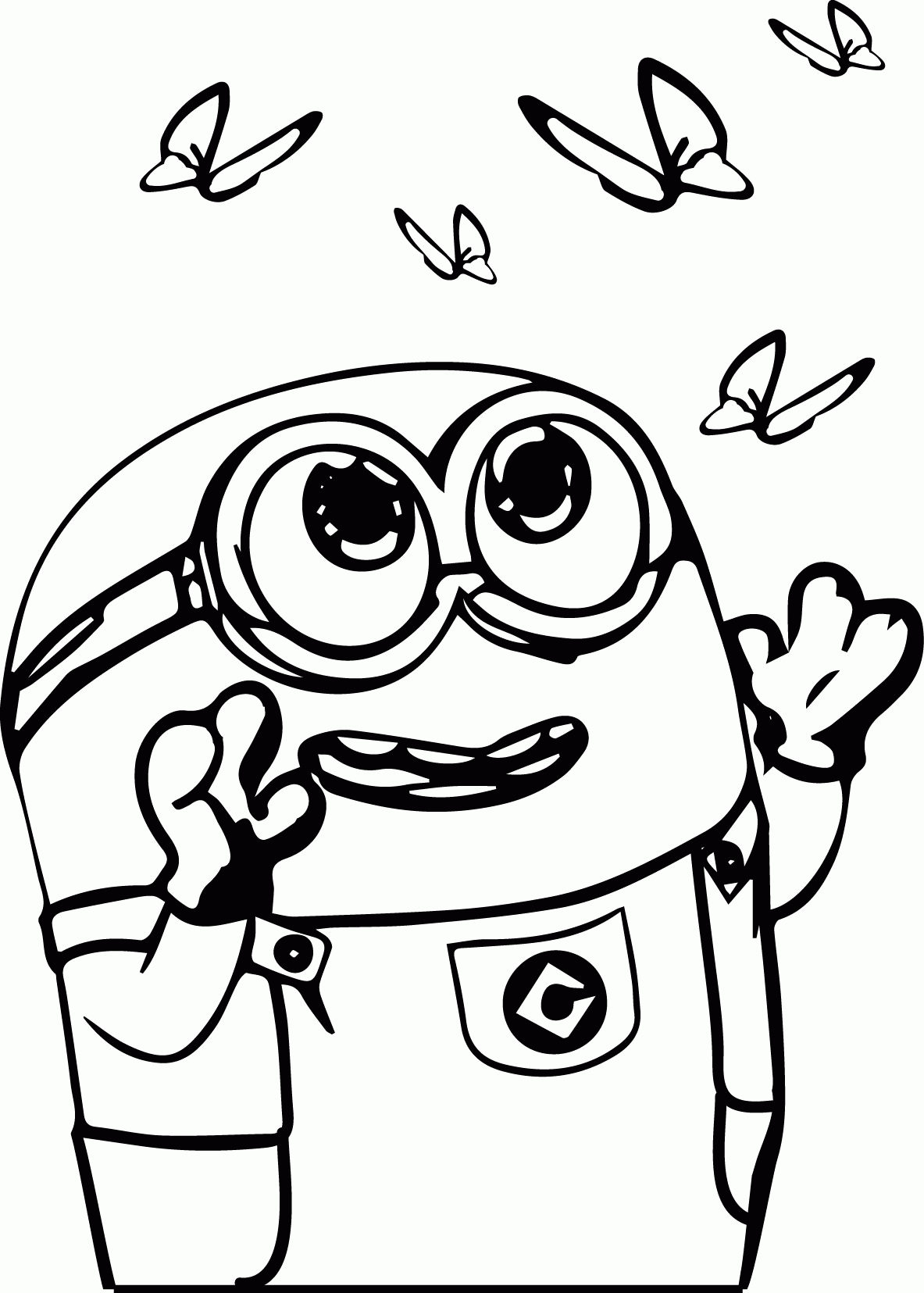 Minion Coloring Pages