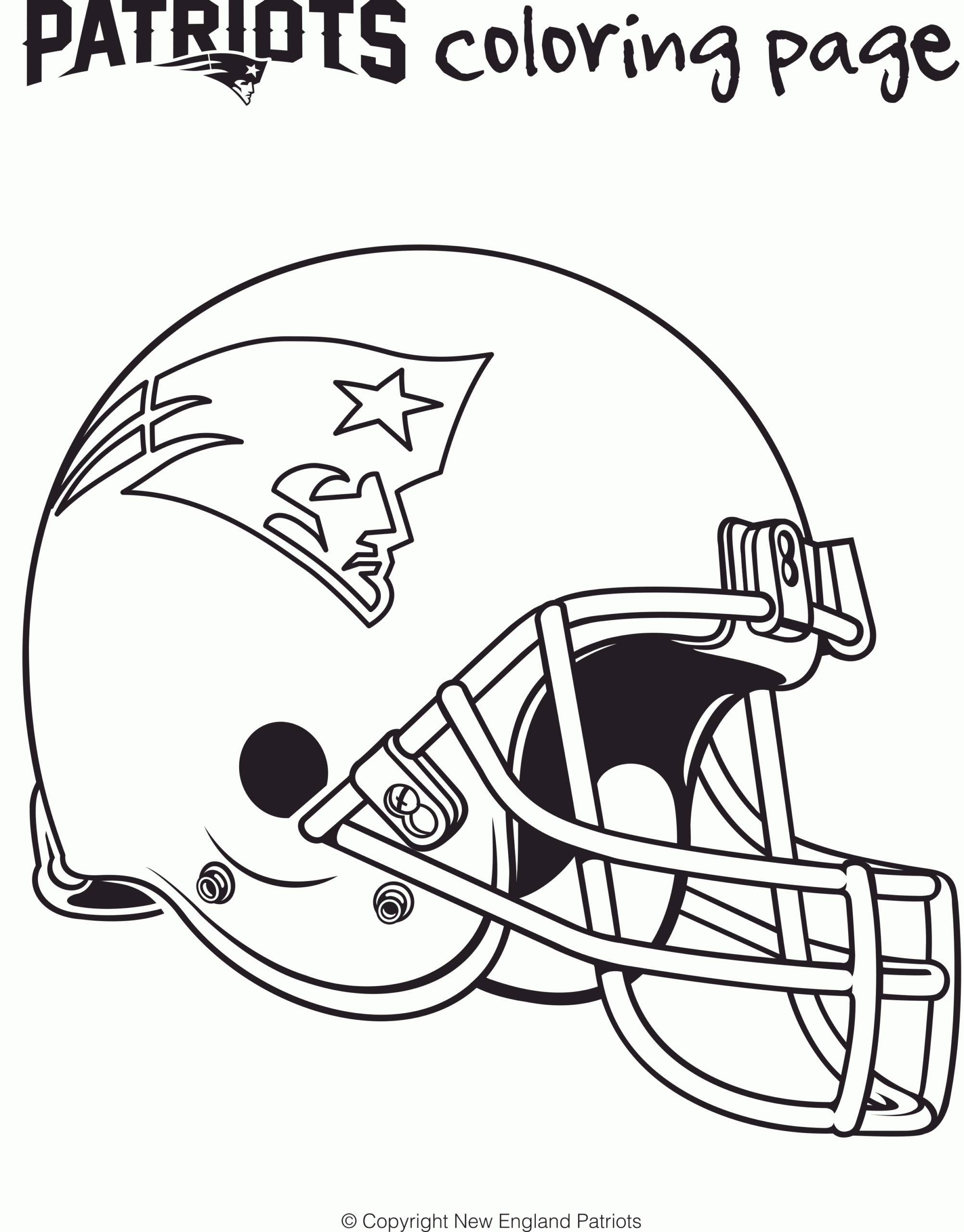 Free New England Patriots Coloring Pages Download Free New England Patriots Coloring Pages Png