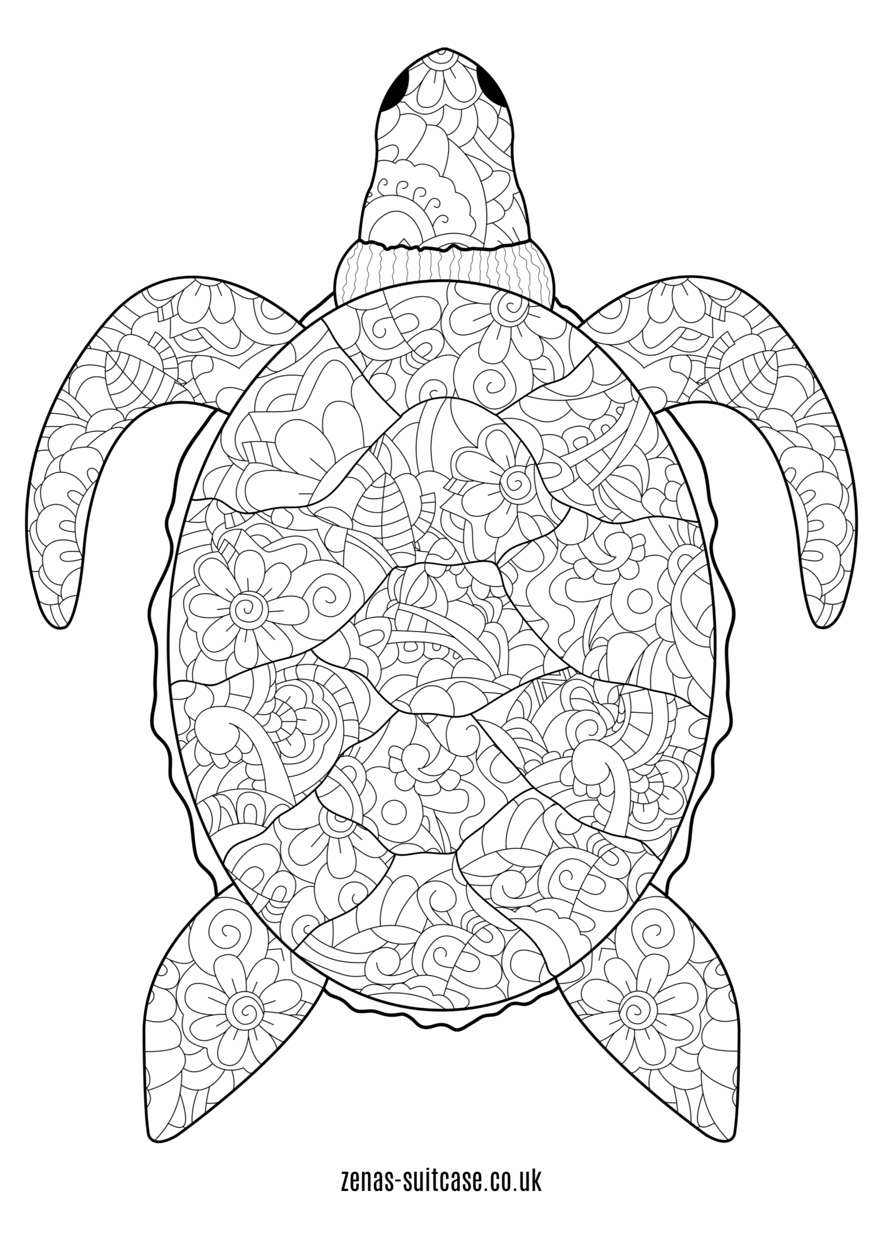 FREE Ocean Under The Sea Colouring Pages Ocean Coloring Pages Turtle Coloring Pages Animal