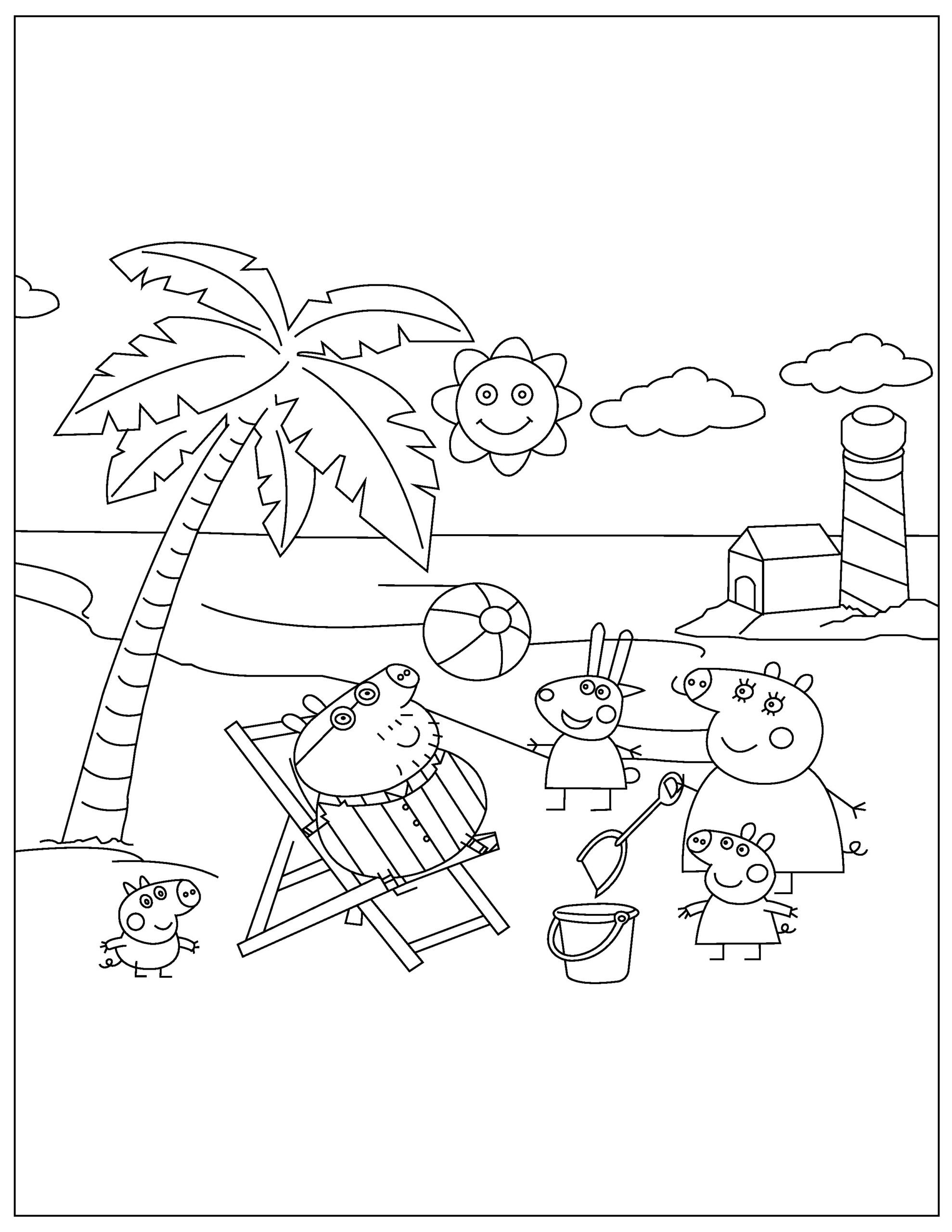 Coloring Pages Peppa Pig