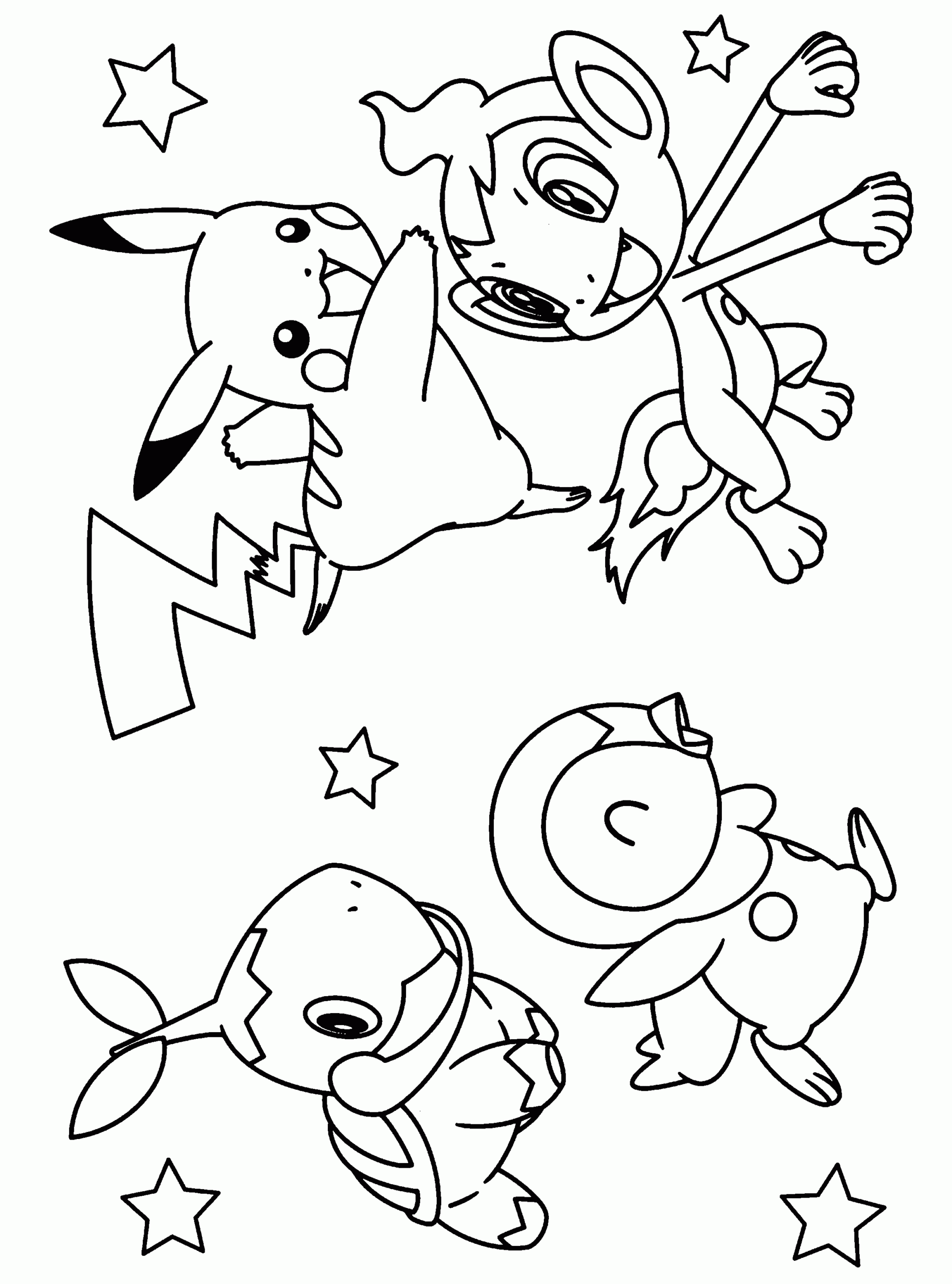 Pokemon Color Pages