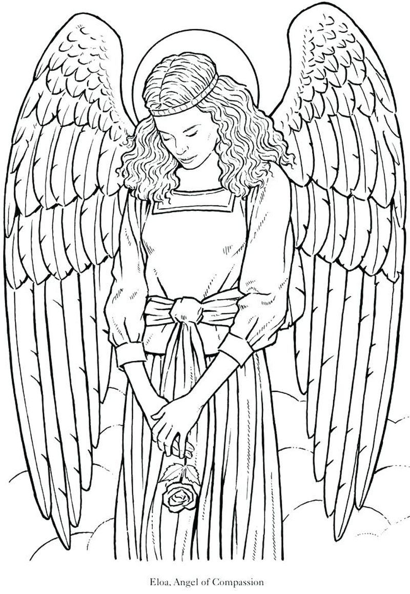 Angel Coloring Pages